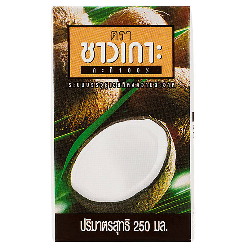 Chaokoh Coconut Milk, 250ml - Premium Thai Coconut Essence