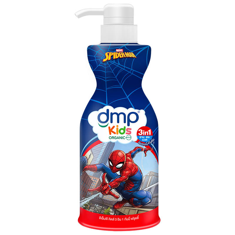 DMP Kids 3-in-1 Gummy Fruity Bath - 400ml