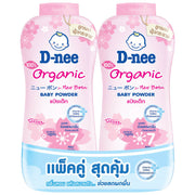D-Nee Sakura Baby Powder for Newborns - 350g Pack of 2
