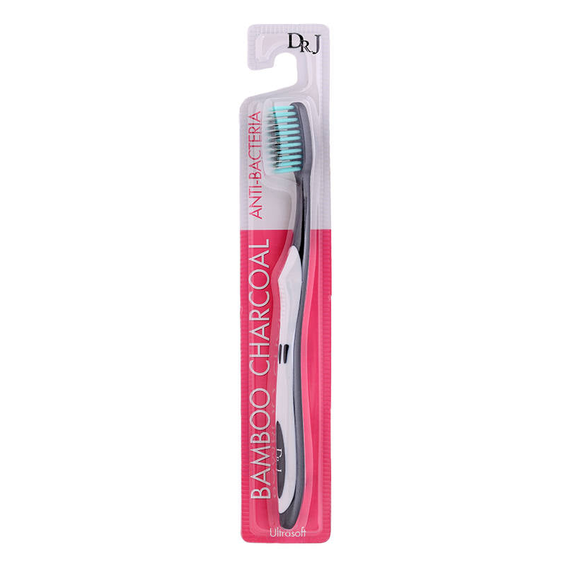 DRJ Anti-Bacteria Bamboo Charcoal Toothbrush for Women