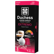 Duchess Coffee Capsule - Extremo Flavor, 10 Capsules, 55g