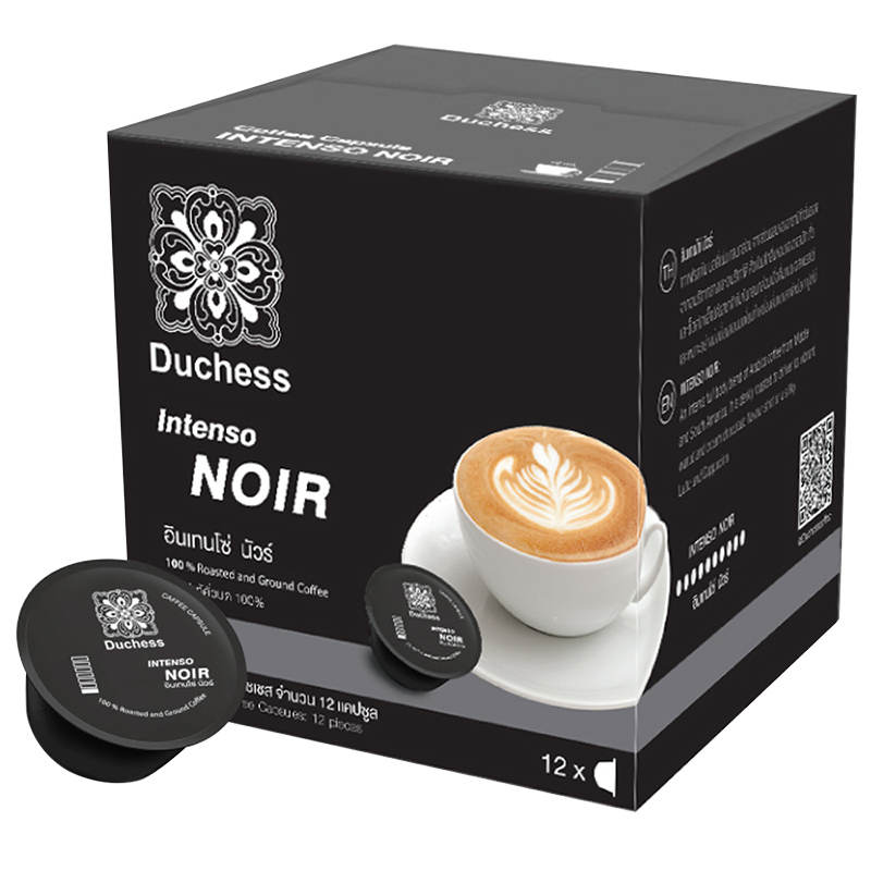 Duchess Coffee Capsule Intenso Noir - 12 Capsules, 90g