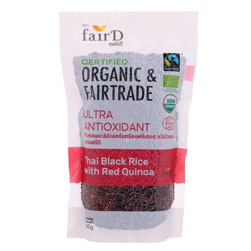 Fair D Organic Black Rice with Red Quinoa - 500g