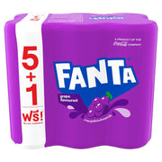 Fanta Grape Pop 325ml Pack of 6