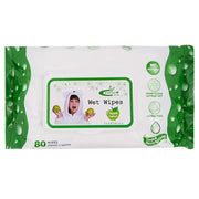 Fresh Plus Apple Fragrance Wet Wipes - 80 Sheets