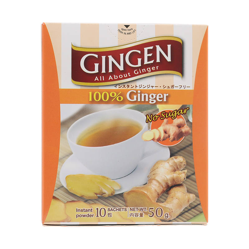 Gingen Ginger Powder 100% Pure, 18g Pack of 10 Sachets