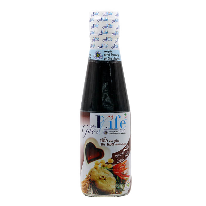 Good Life Soy Sauce - 40% Less Sodium Formula - 200 ml