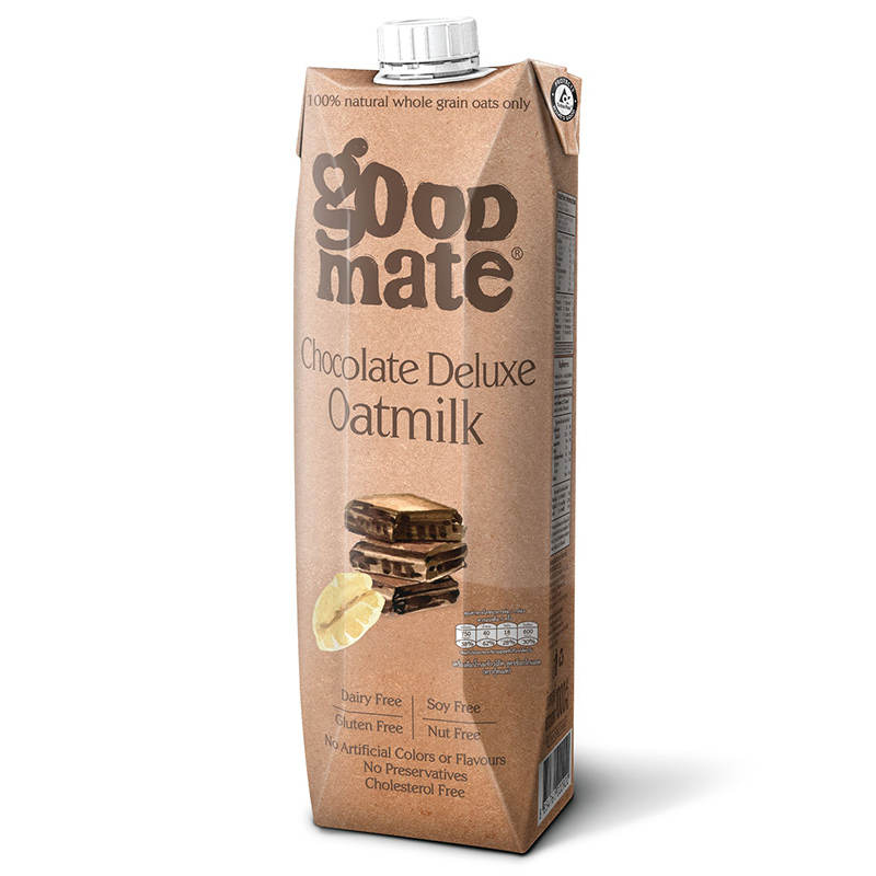 Goodmate Deluxe Chocolate Oat Milk - 1000ml