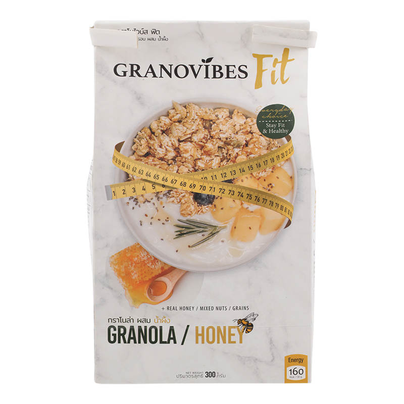 Granovibes Fit Granola with Honey 300g