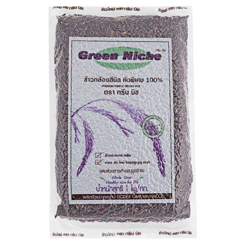 Green Niche Purple Brown Rice 1kg