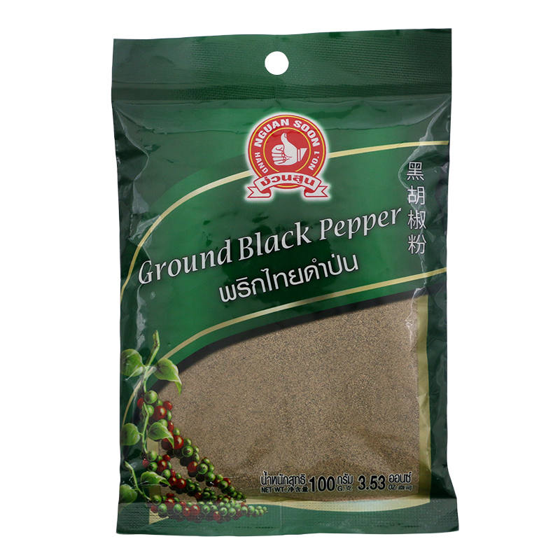 Hand Ground Black Pepper - 100g