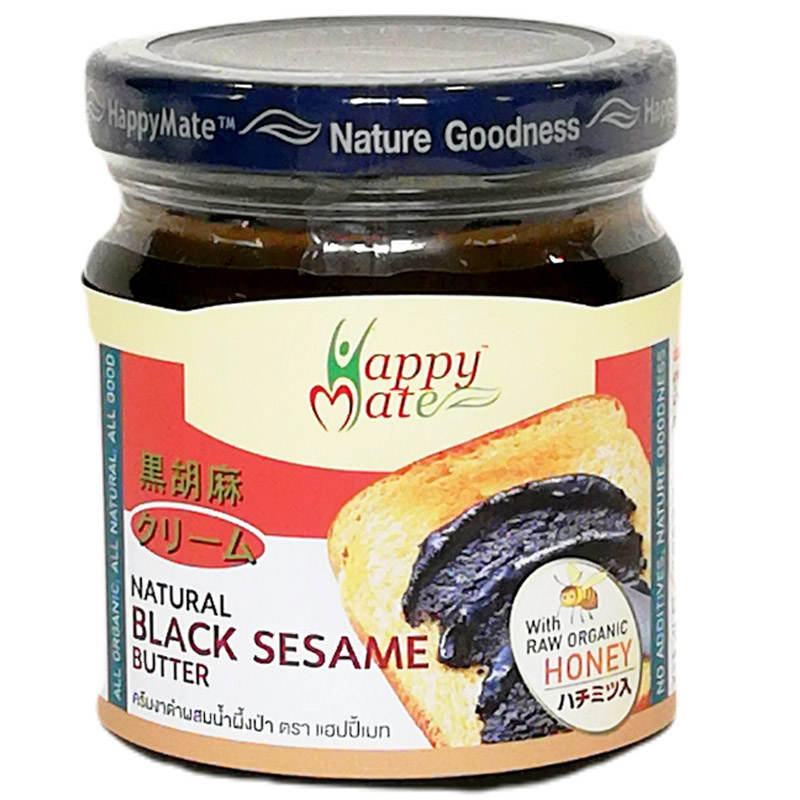 Happy Mate Organic Black Sesame Honey Cream - 200g