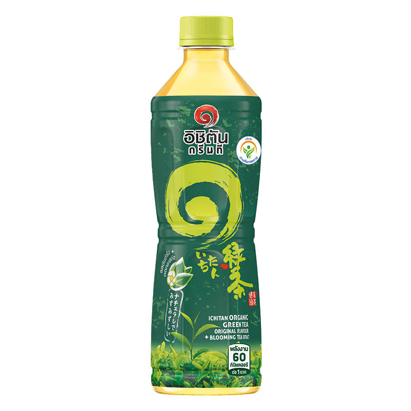 Ichitan Organic Green Tea Original Flavor - 420ml