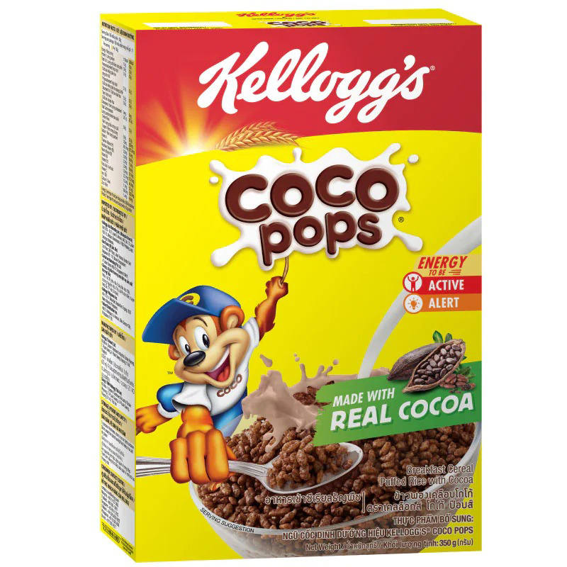 Kellogg's Cocoa Pop Cereal - 350g