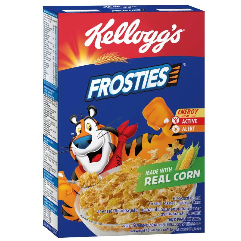 Kellogg's Frosties Breakfast Cereal - 300g Package