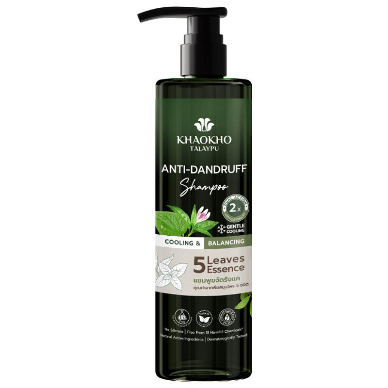 Khaokho Talaypu Five Leaves Anti-Dandruff Shampoo 240ml