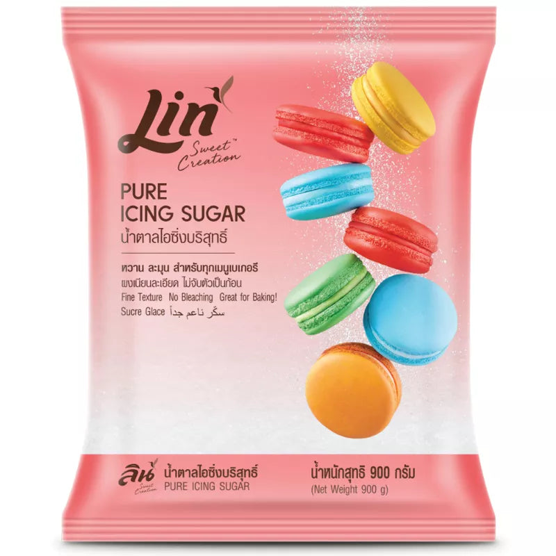 Lin Pure Icing Sugar 900g