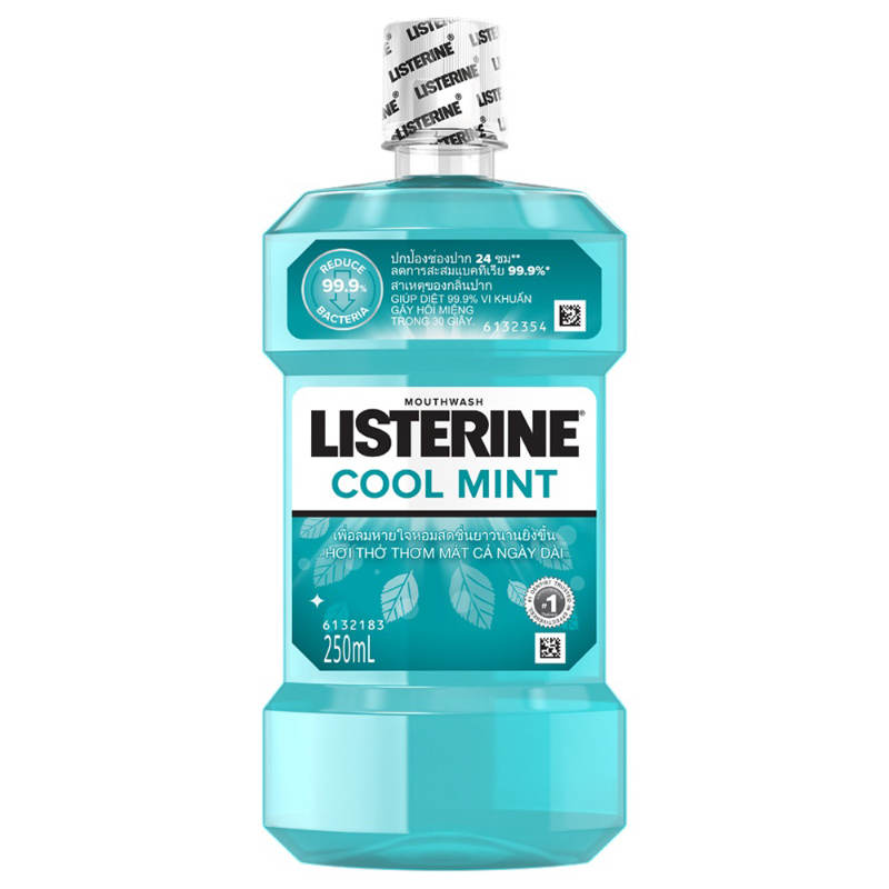 Listerine Cool Mint Mouthwash 250ml