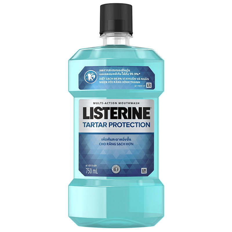 Listerine Tartar Protection Mouthwash - 750ml