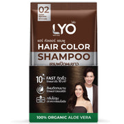 LYO Dark Brown 02 Hair Color Shampoo