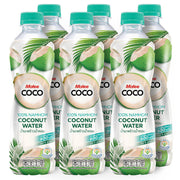 Malee Nam Hom Coconut Water 100% - 350ml Pack of 6