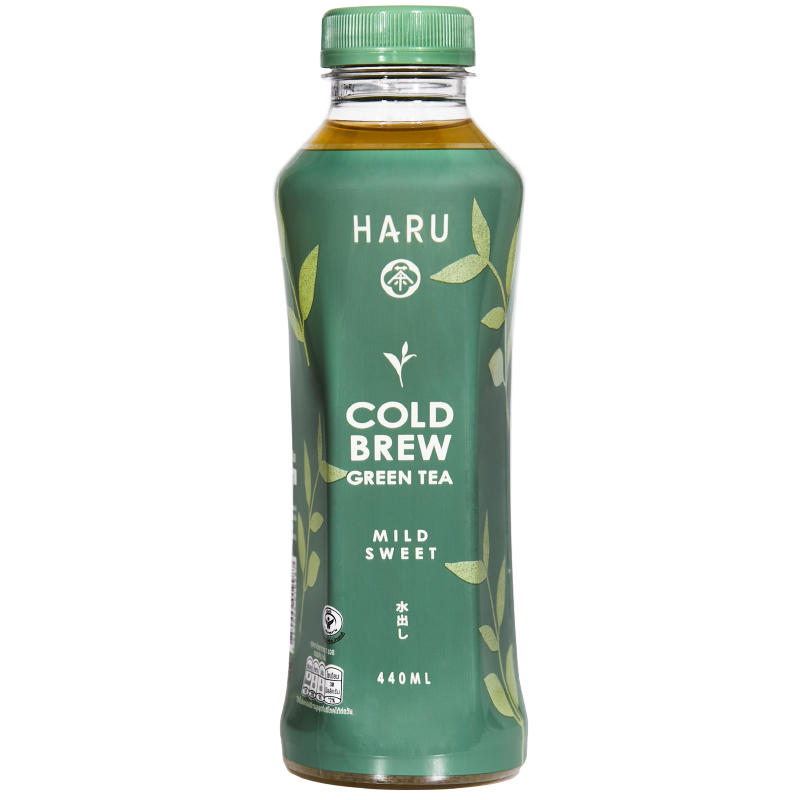 Harucha Cold Brew Mild Sweet Green Tea - 440ml