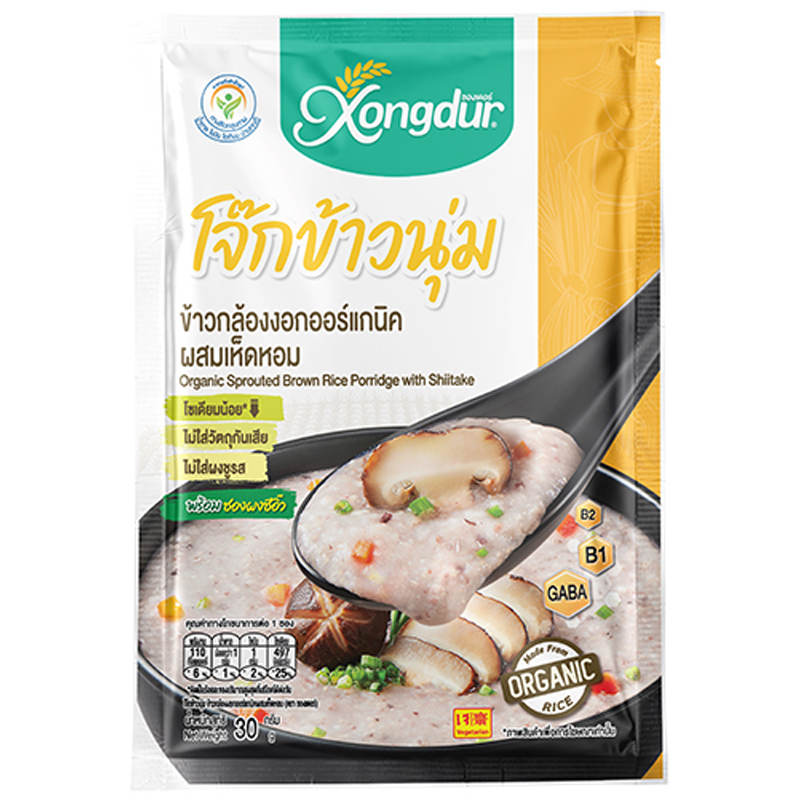 Xongdur Organic Gaba Congee with Mushroom - 30g