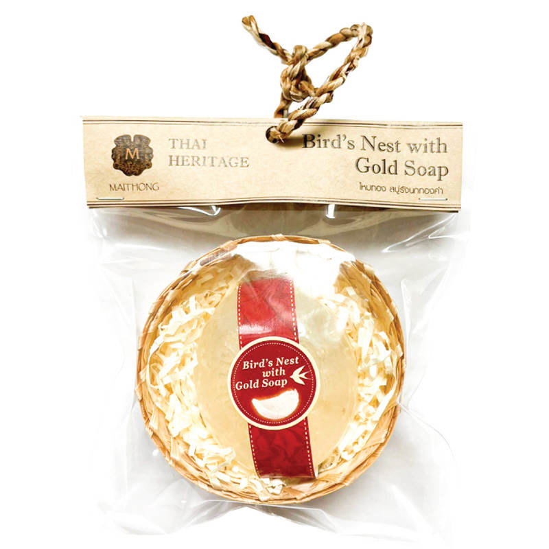 Maithong Birds Nest with Gold Soap - 80g